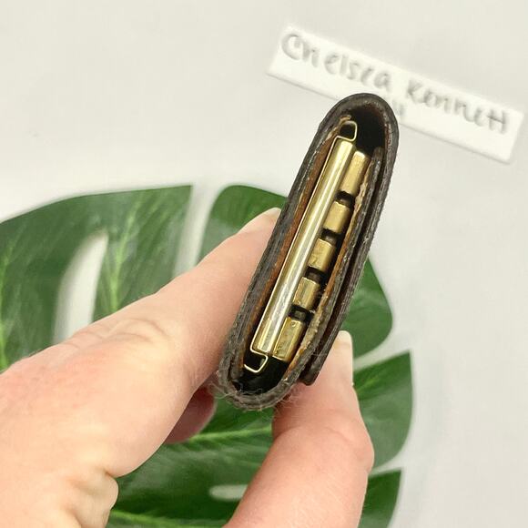 Louis Vuitton 4 Key Holder Chain Monogram Canvas Wallet SLG - Picture 4 of 12